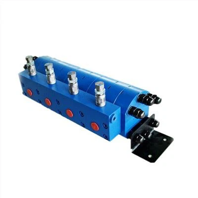 Högtryck gjutjärnsutrustning flödesavdelare med reiefventil