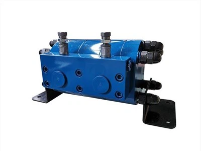 Gjutjärnsutrustning flödesdelare med lättnadsventil