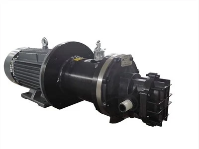 Korrosionsbeständig pump i kompositmaterial