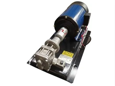 Lågt flöde högt tryck hydraulisk oljebelysning växt växelpump