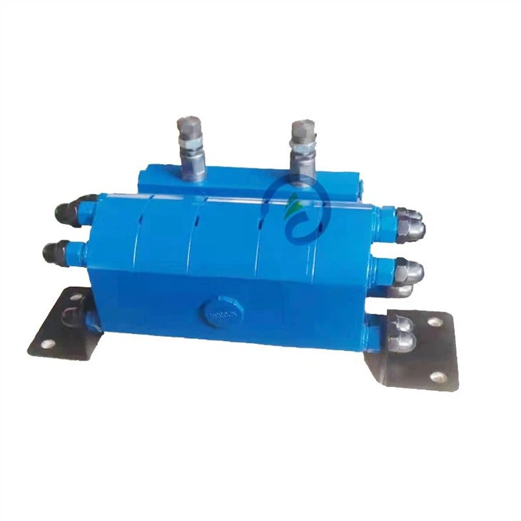 Hydraulic External Gear Flow Dividers With Valves