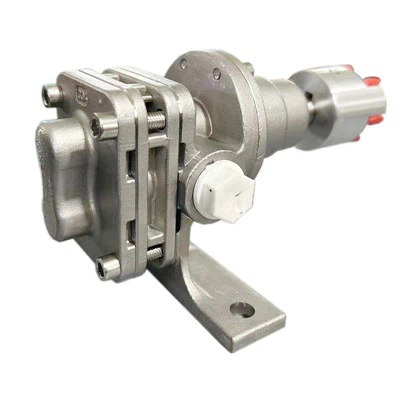 Växelmätningspump för slipning av cement